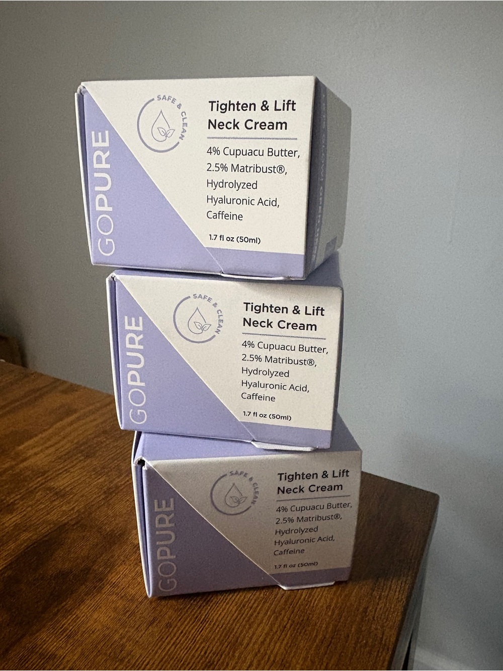 GO PURE Tighten & Lift Neck Cream